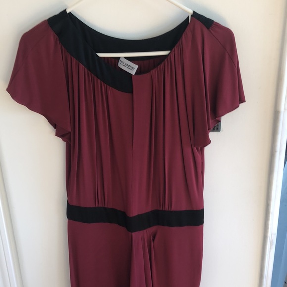 philosophy di alberta ferretti wine color dress size 4 worn once! - Picture 5 of 13